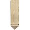 Ekena Millwork Imperial Arts & Crafts Rough Sawn Bracket, Douglas Fir, 6"W x 18"D x 22"H BKT06X18X22IMP03RDF - alternate 4